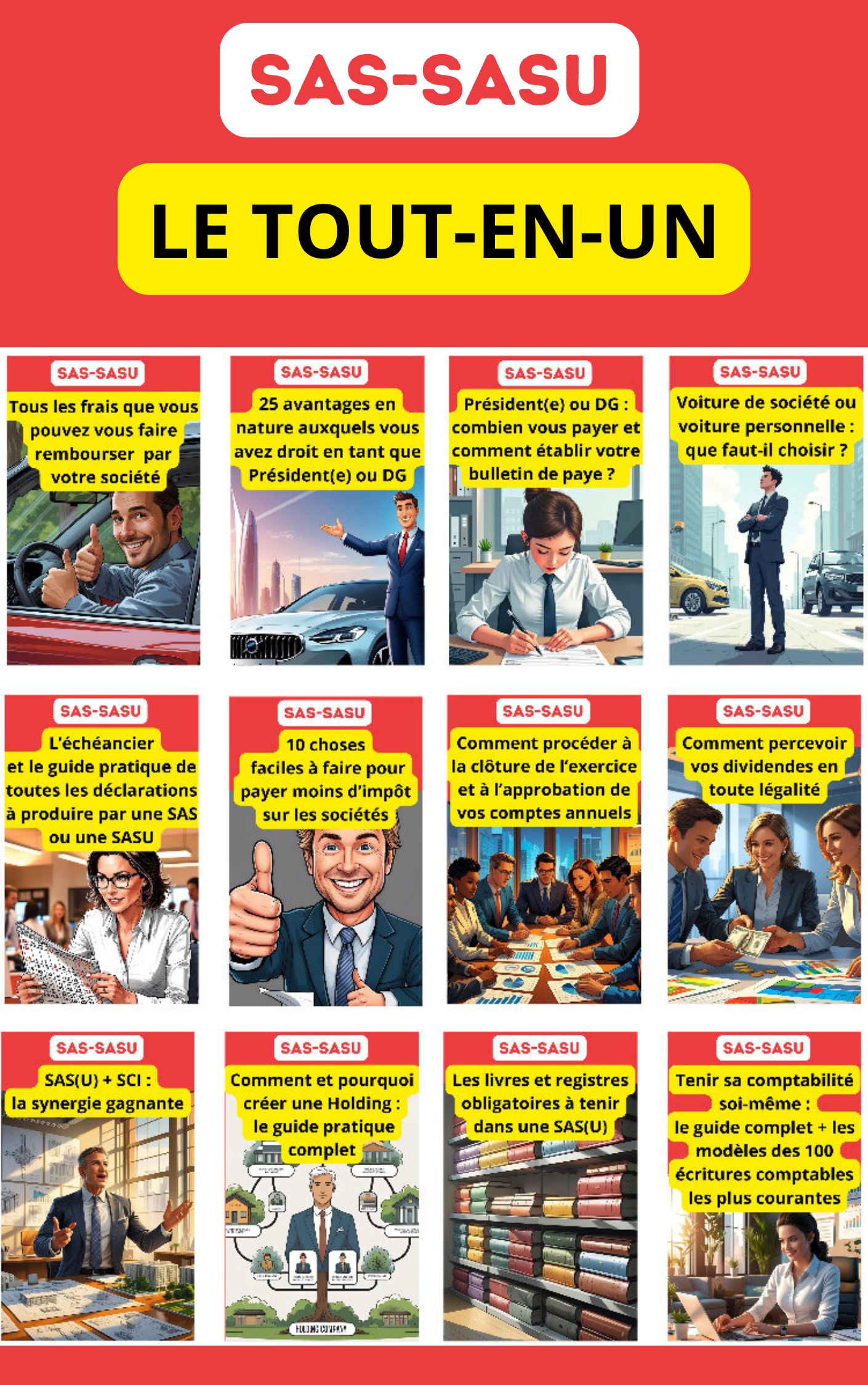 LE MUST : la collection complète de nos 12 guides... avec 50 % de réduction !